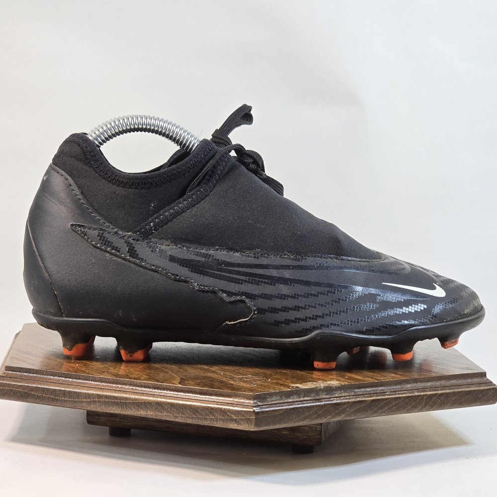 Nike Phantom GX Soccer Shoes Mens Size 6.5 Black Firm Ground Cleats DD9482-010